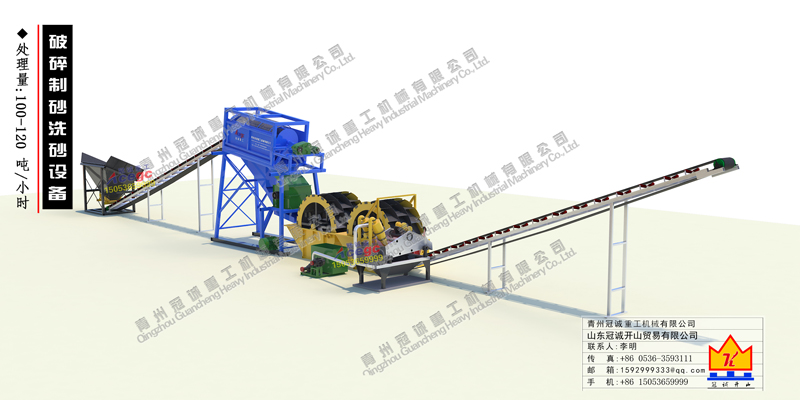 制砂洗沙生產(chǎn)線 制砂洗沙生產(chǎn)線