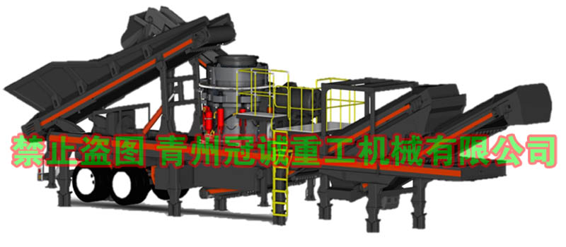 移動破碎制砂生產(chǎn)線