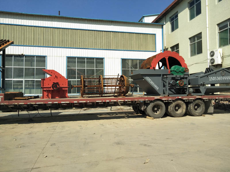 鵝卵石制砂洗沙生產(chǎn)線(xiàn)