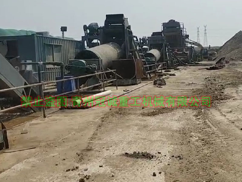 洗海砂設備生產(chǎn)線